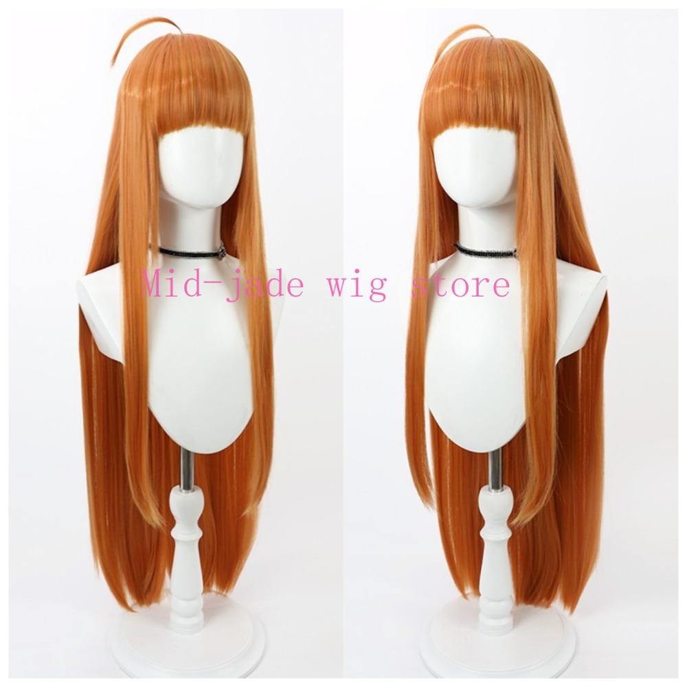 Photography Japanese - Wig Cosplay Futaba Sakura, Warna Oranye