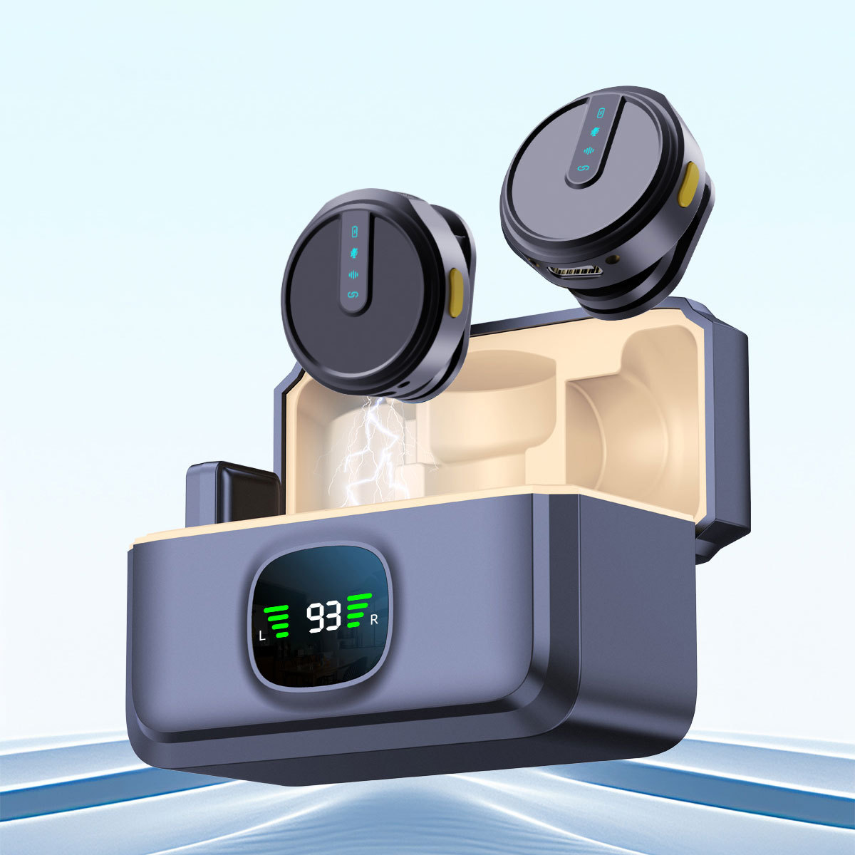 Mikrofon Lavalier Nirkabel Stu - Photography Videos Free ulasan dan harga