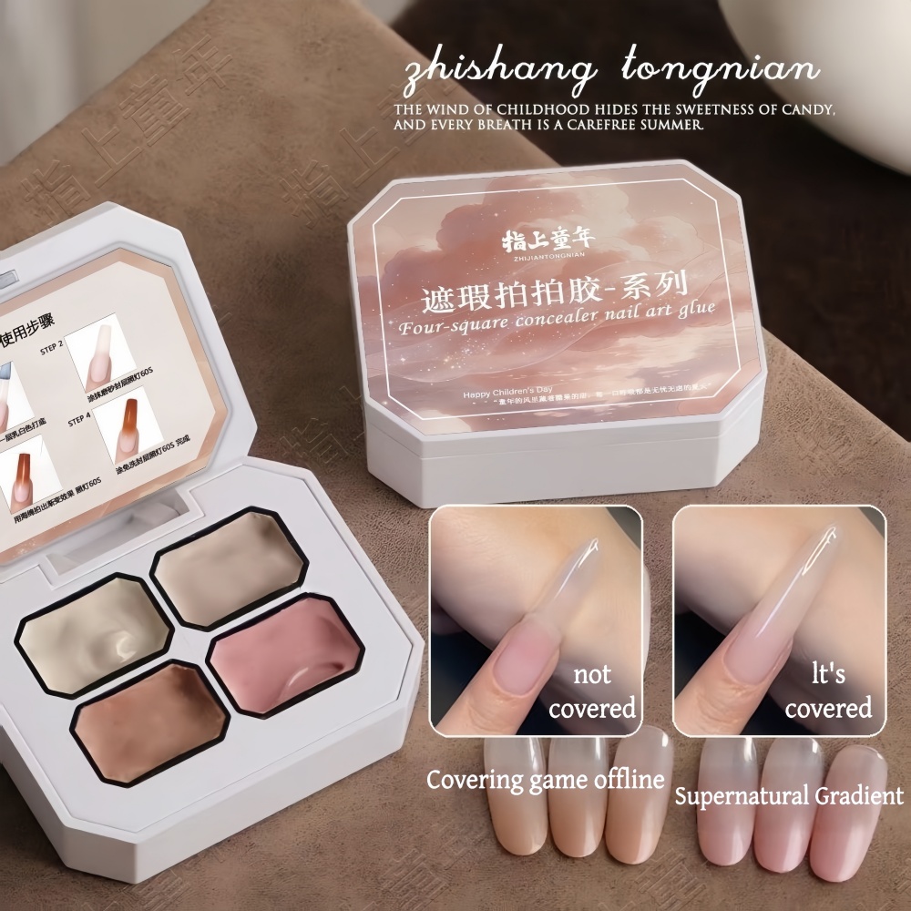 4 Warna Gradien Pink, Gel Luki - Photography Design ulasan dan harga